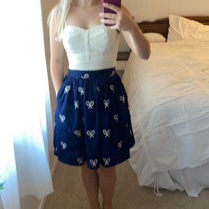 Tennis Racket Skater Skirt